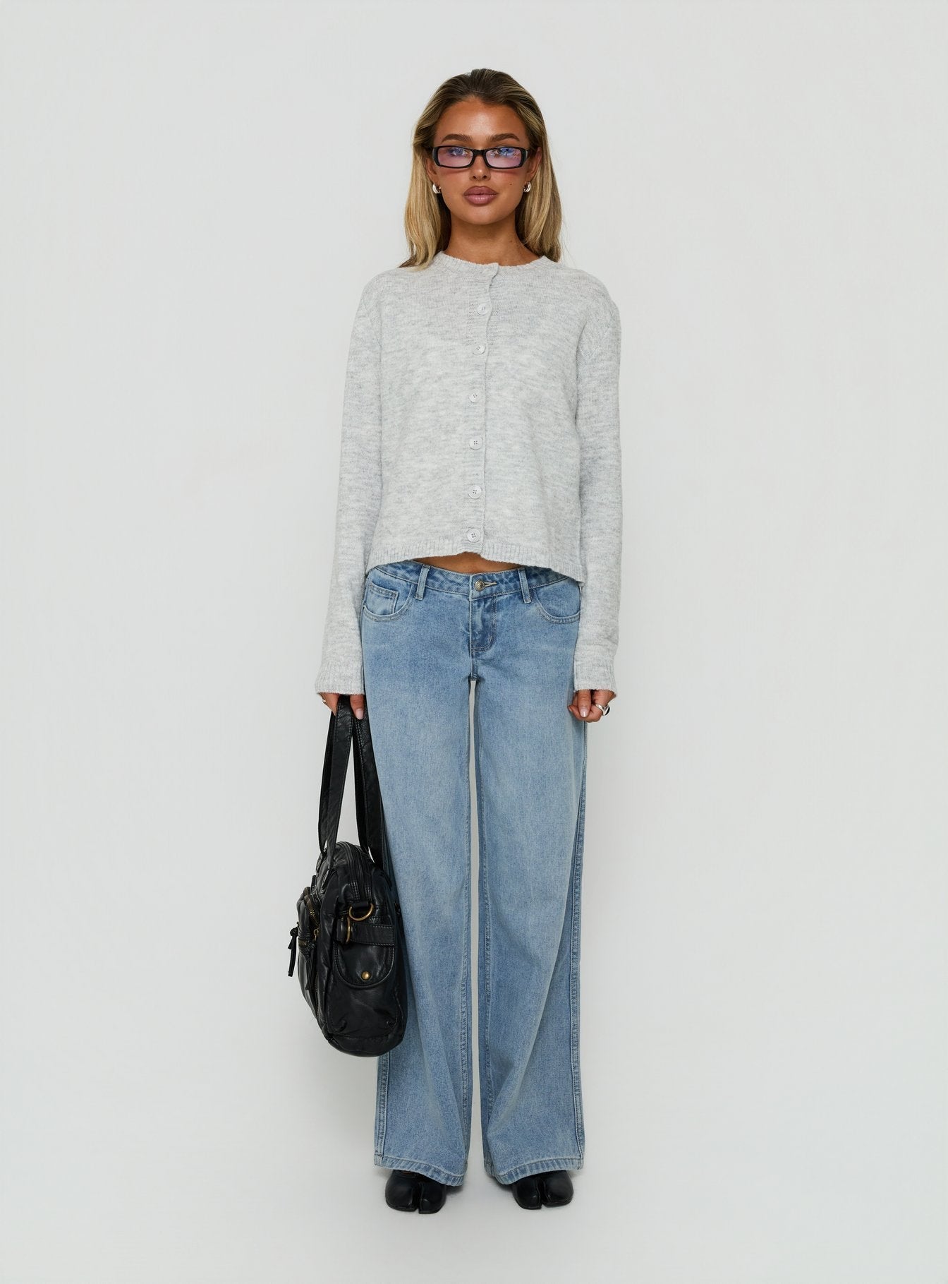 Denmark Cardigan Grey